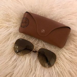 Classic rayban aviators 62mm